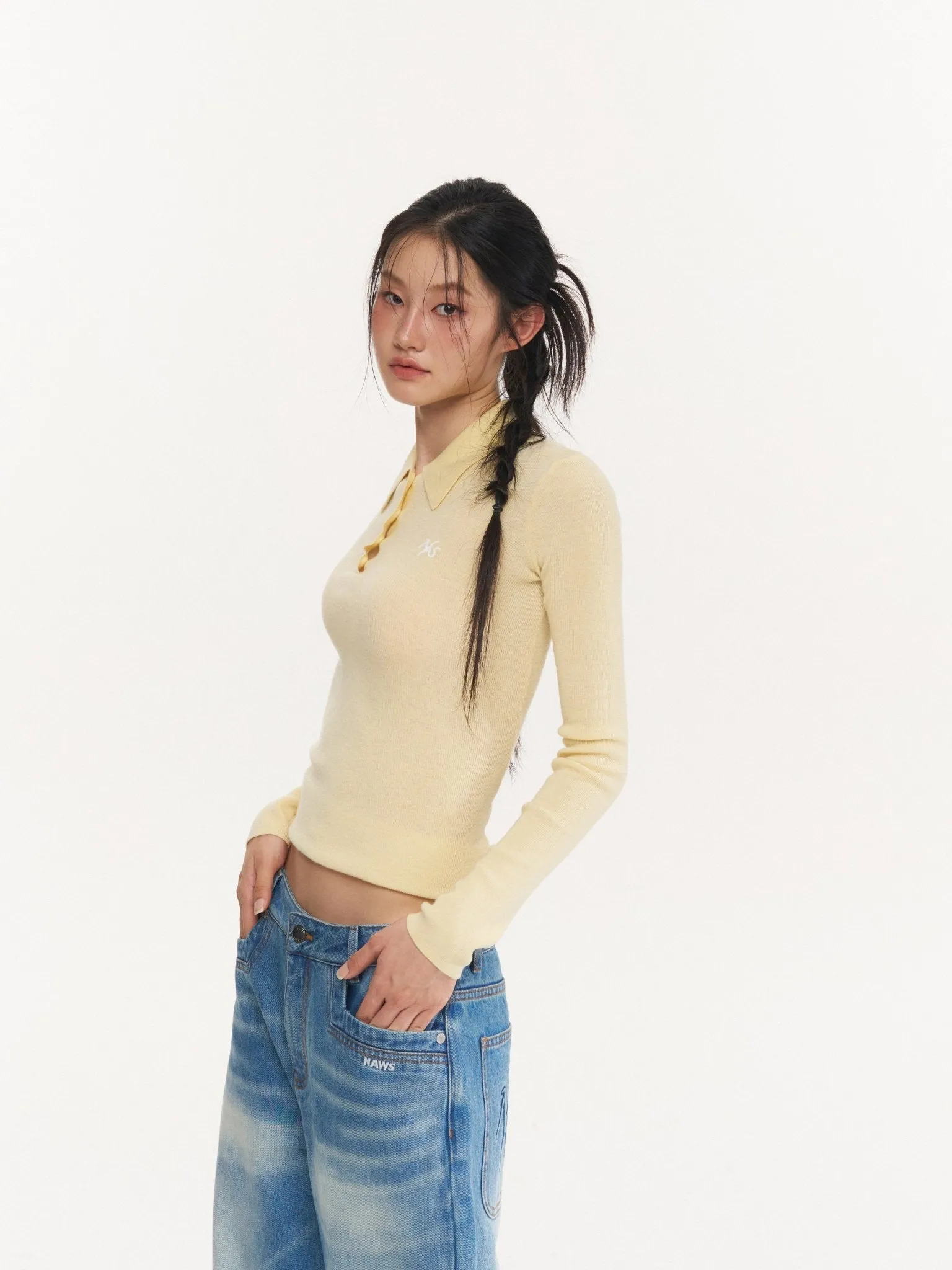 Cheese Polo Woolen Knitwear