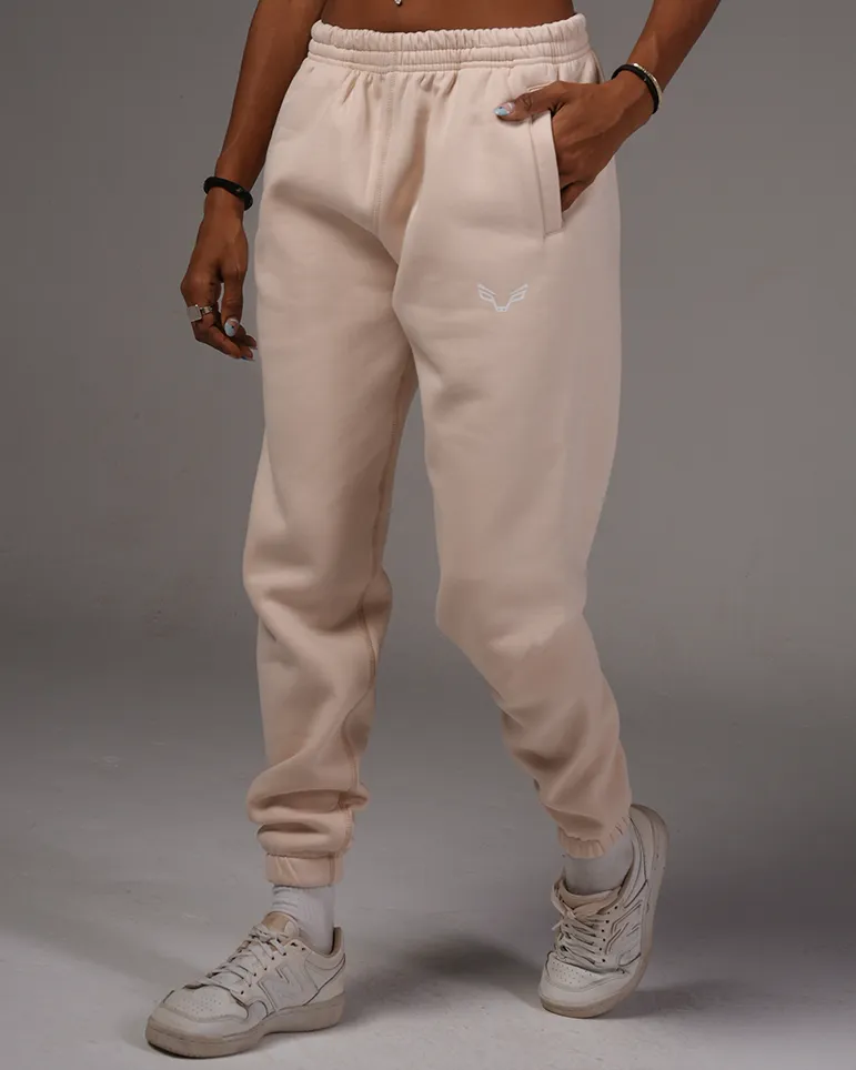 Comfy Oversize Nude Joggers