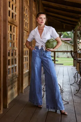 Contra Sensura - Light Wide Leg Jeans