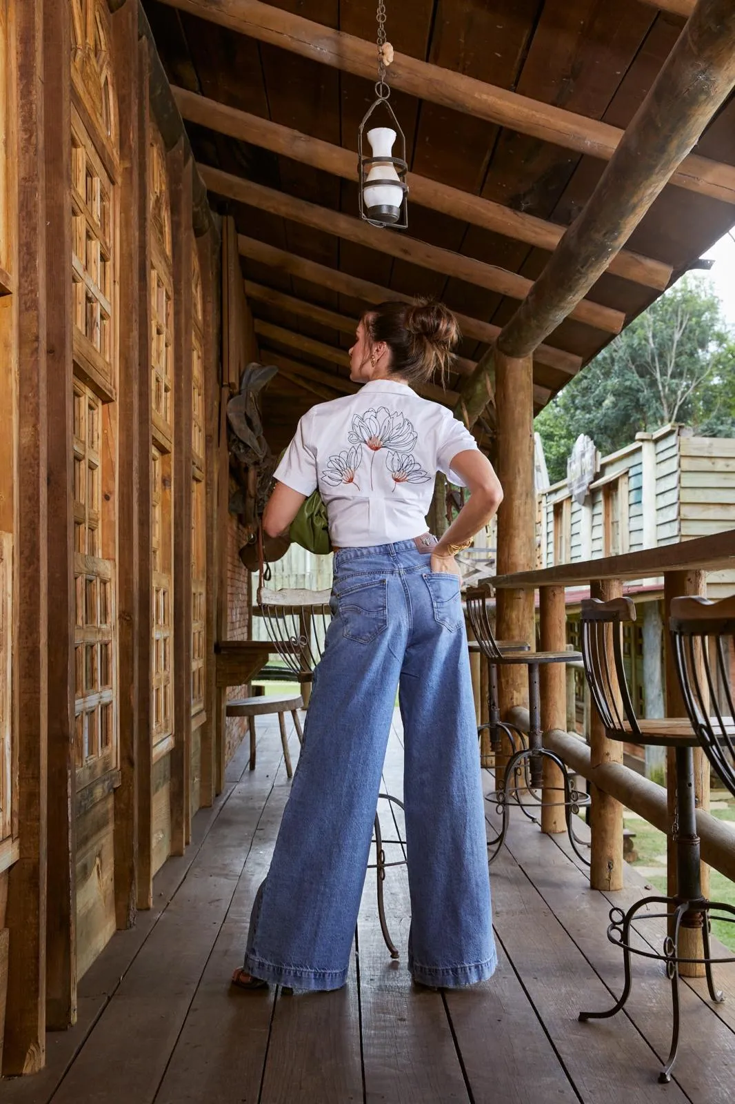 Contra Sensura - Light Wide Leg Jeans