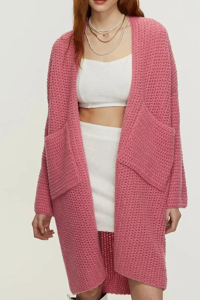 CS3227 Knitted Long Cardigan Outerwear
