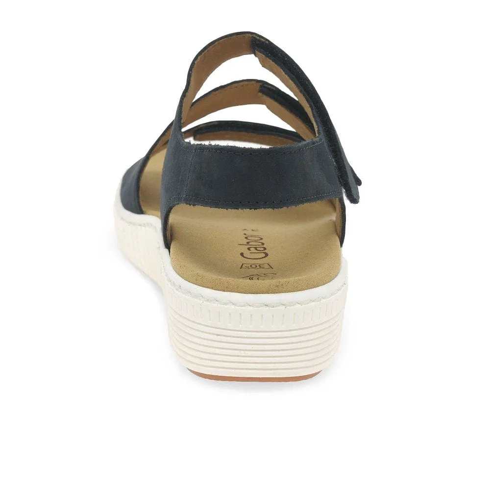 Gabor Adjustable Sandal Nightblue