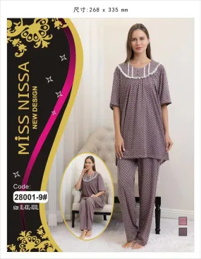High Quality Women's Night Suit (28001-9)
