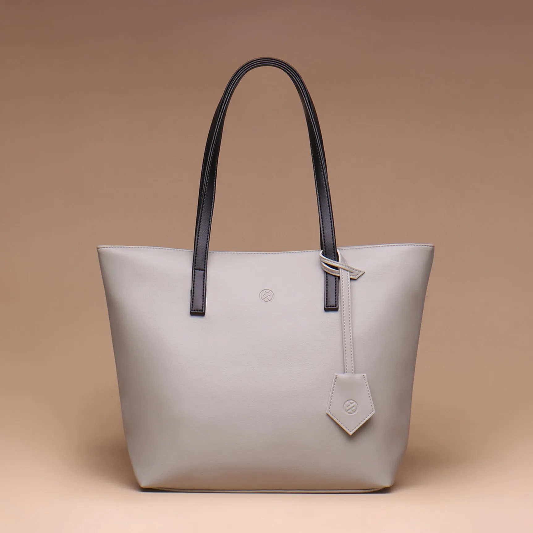 Indah Tote Bag Grey Black