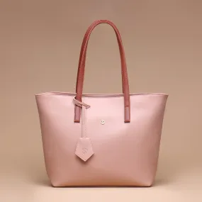 Indah Tote Bag Pink Brown