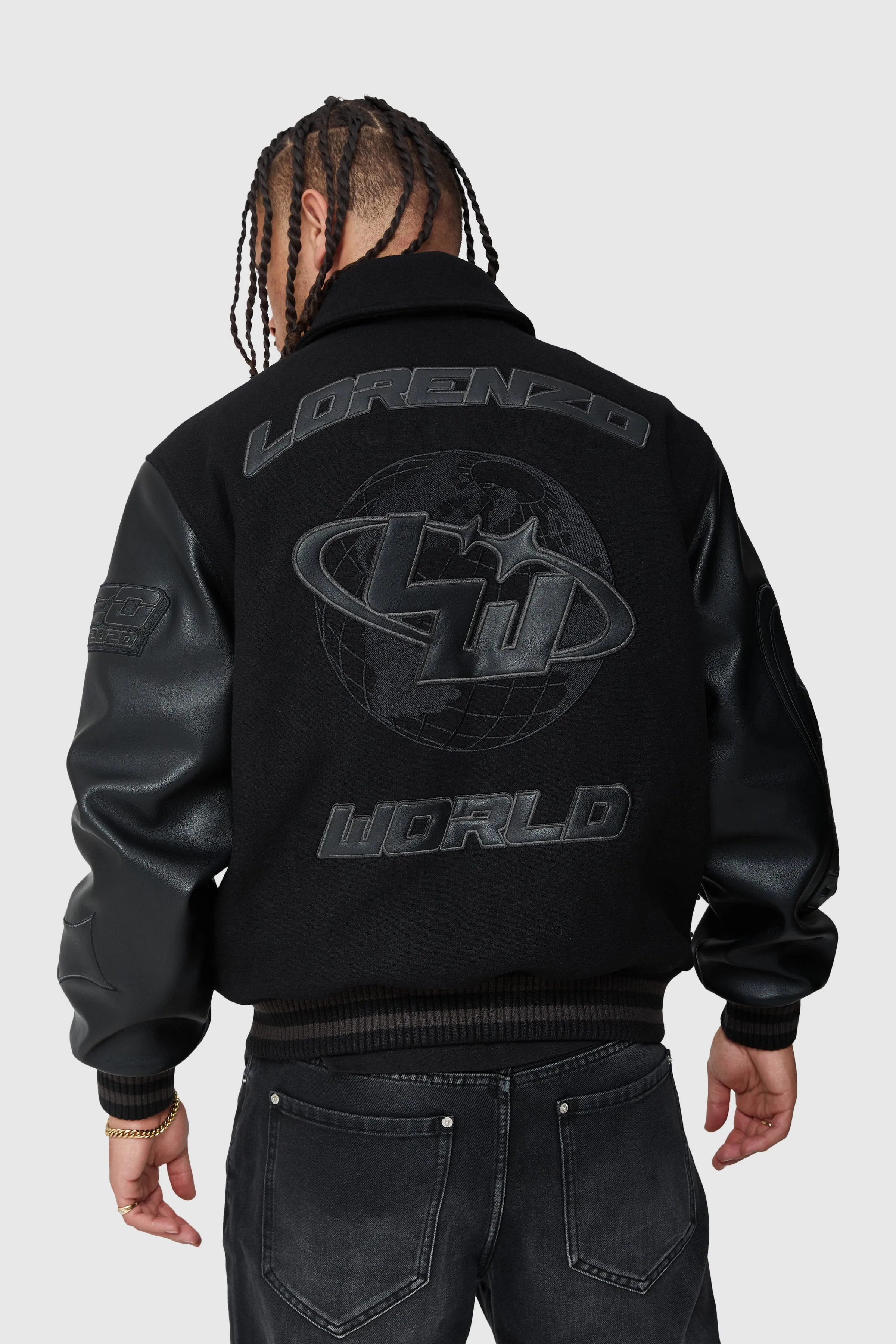 LORENZO WORLD VARSITY JACKET