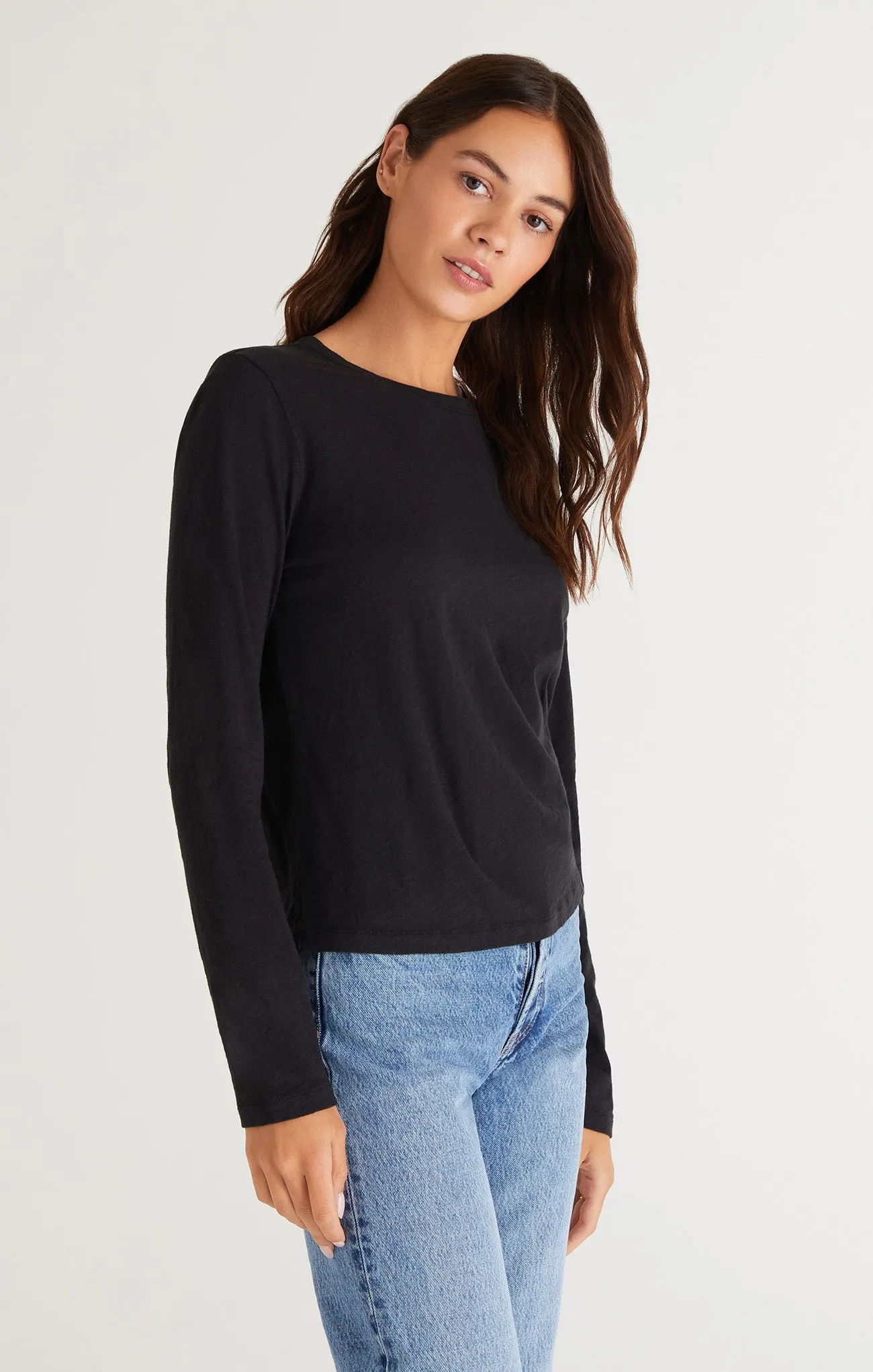 Modern Slub Long Sleeve Tee