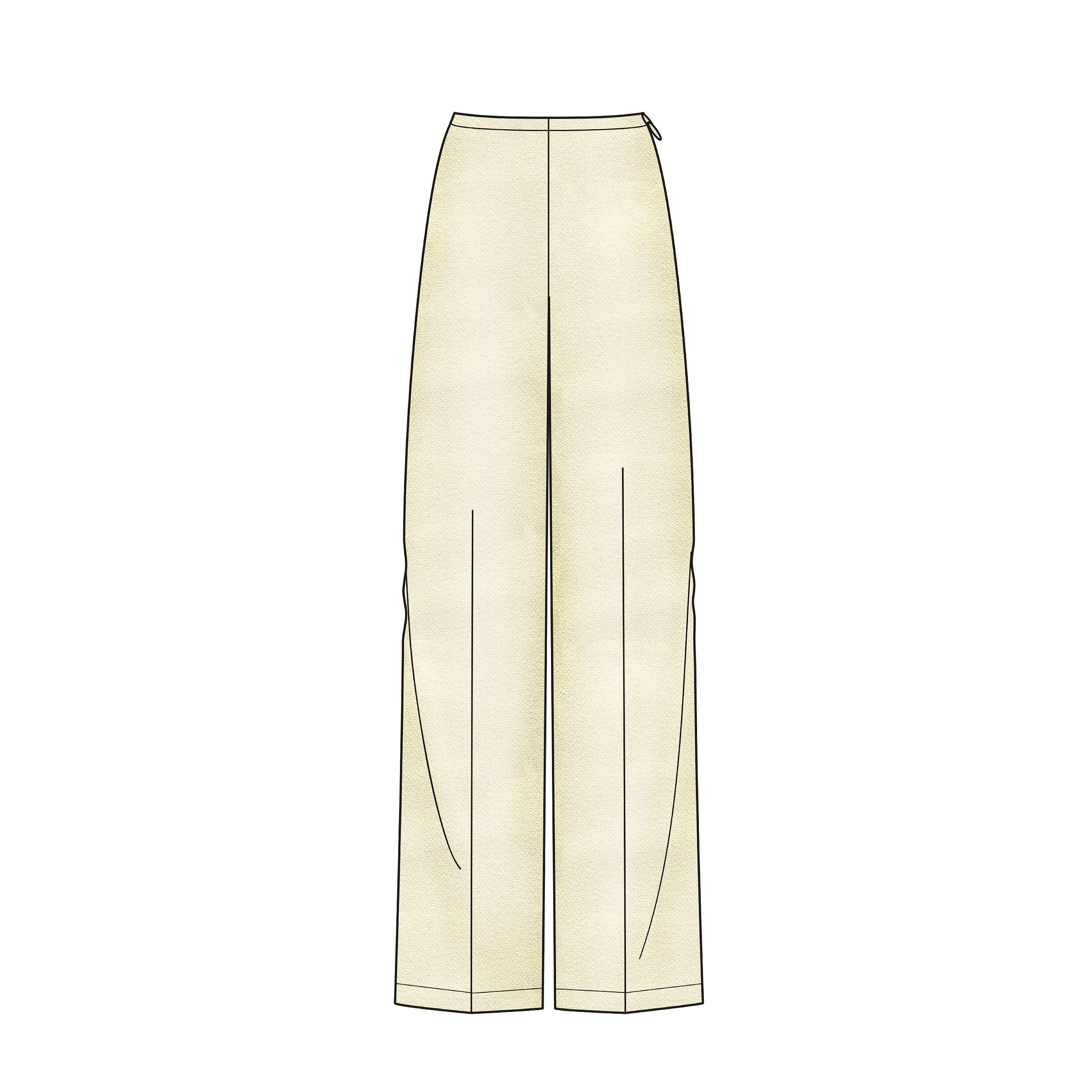 New Look Sewing Pattern N6662 - Misses' Drape Top & Wide Leg Pants