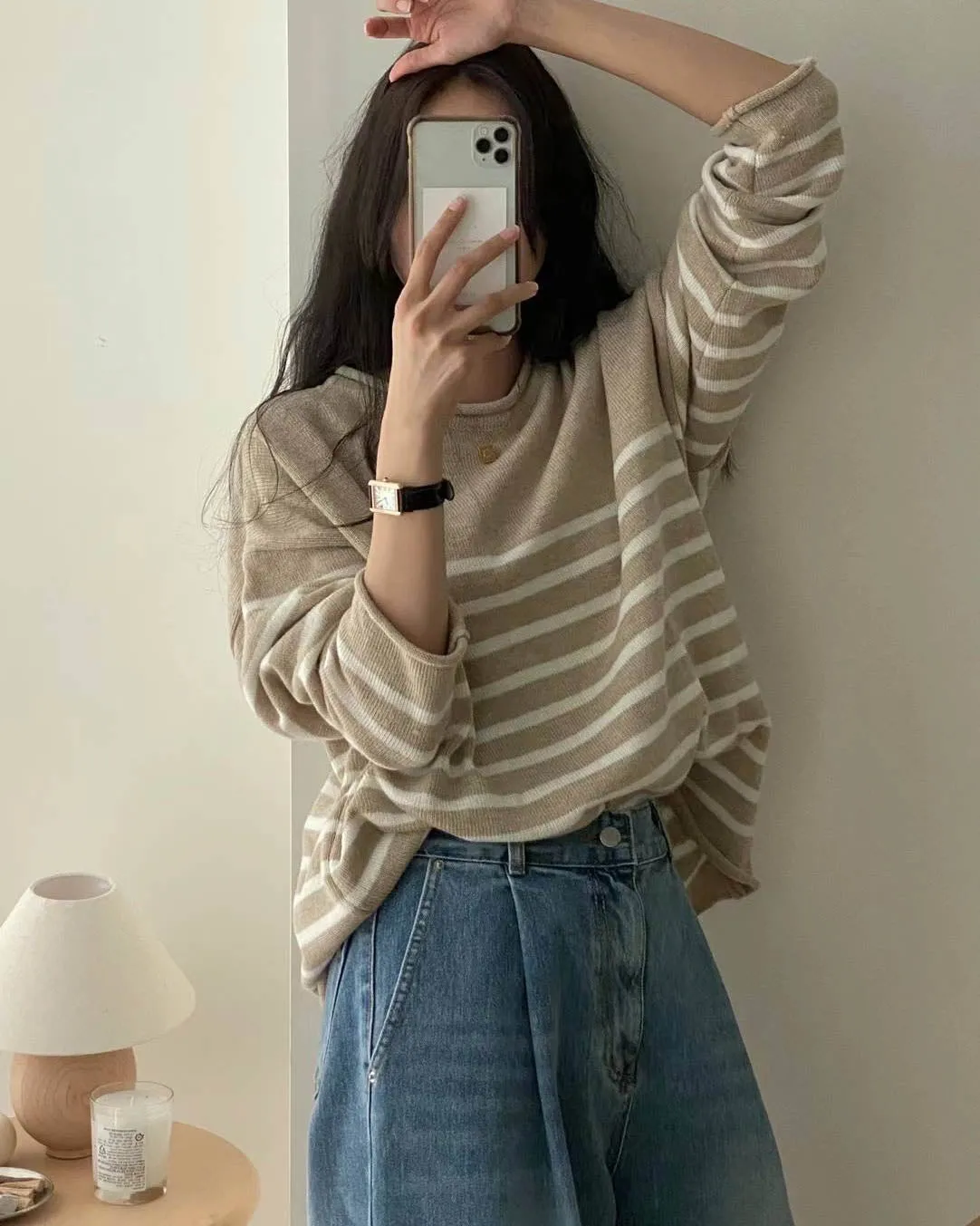 RAFE STRIPE PULLOVER
