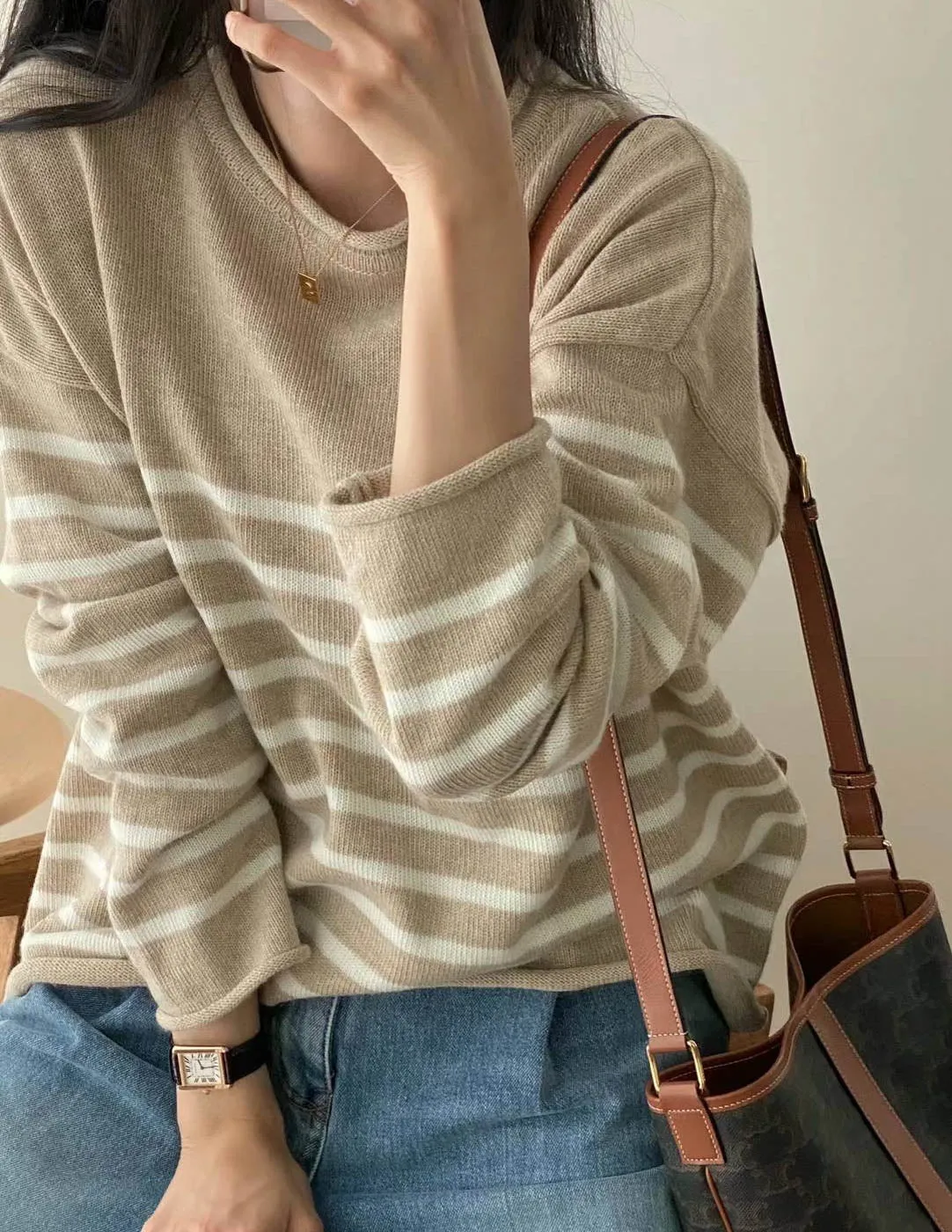 RAFE STRIPE PULLOVER
