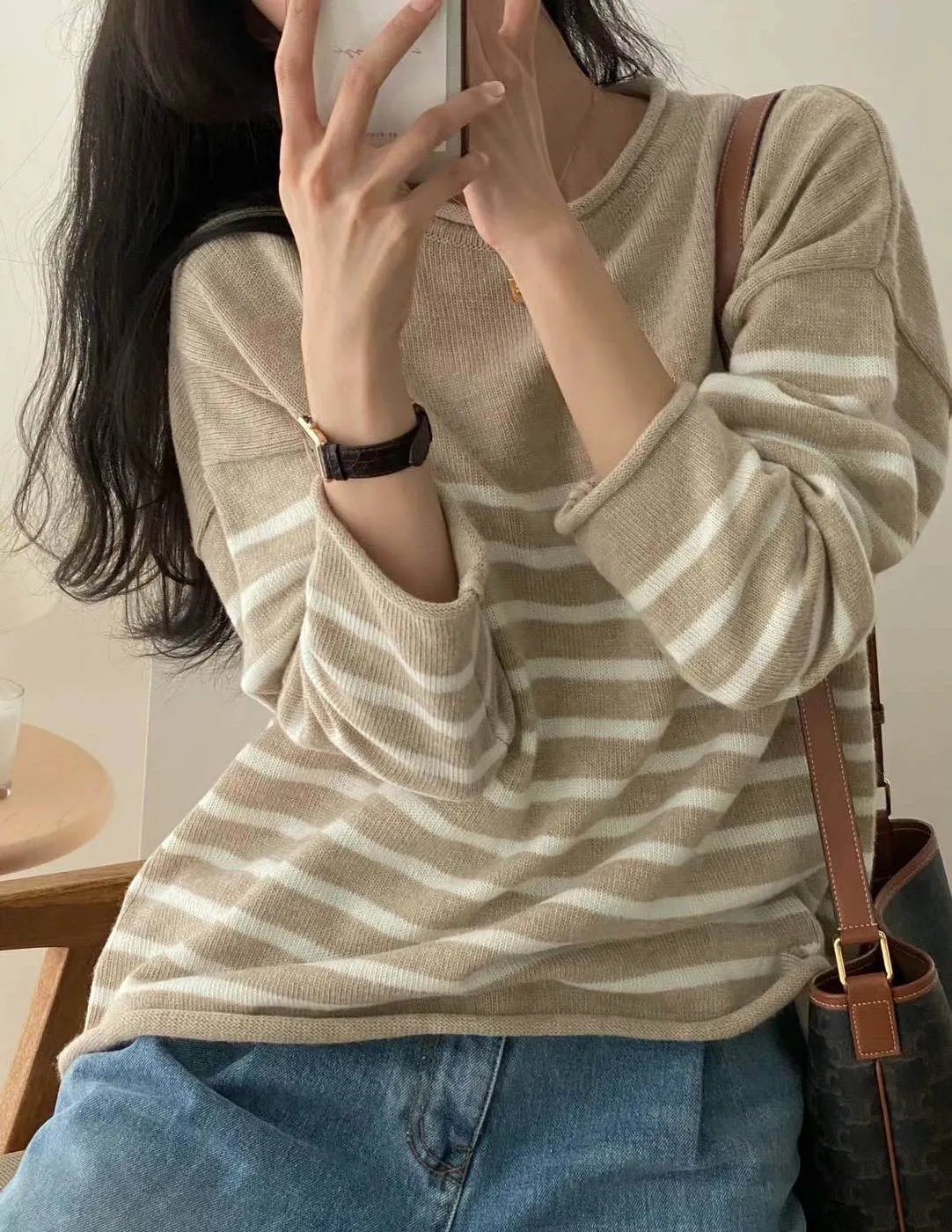 RAFE STRIPE PULLOVER