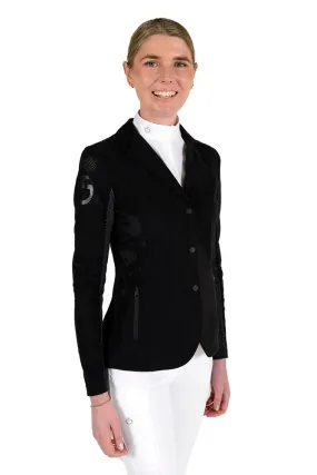 Revo Perforated Light Tech Knit Jacket - Black/White