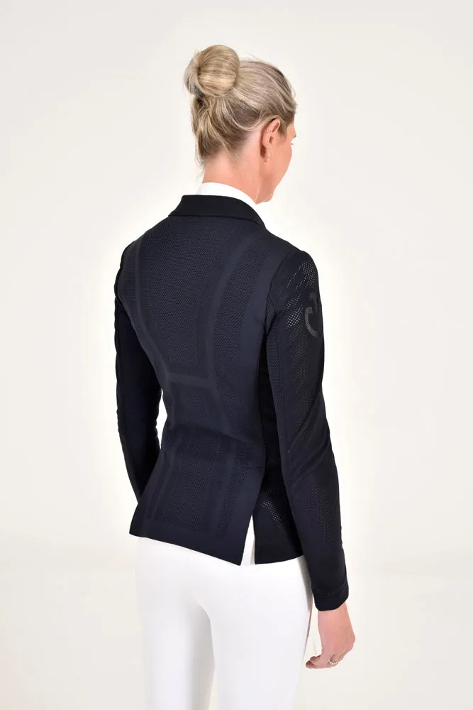 Revo Perforated Light Tech Knit Jacket - Navy