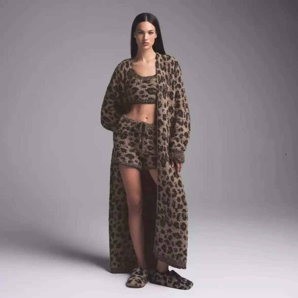 Rodeo Leopard Loungewear Set