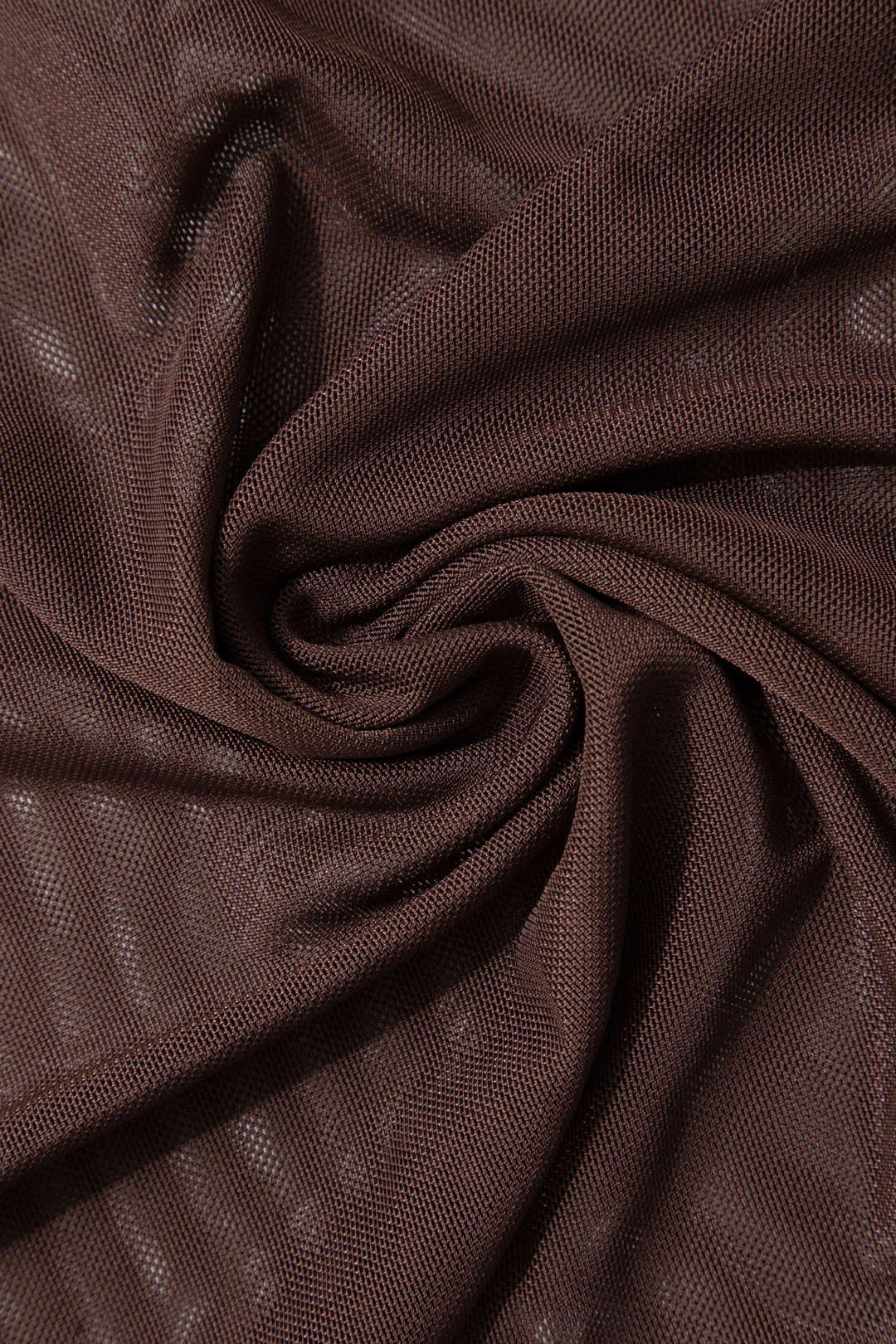 Sheer Mesh Wrap Mini Elbise
