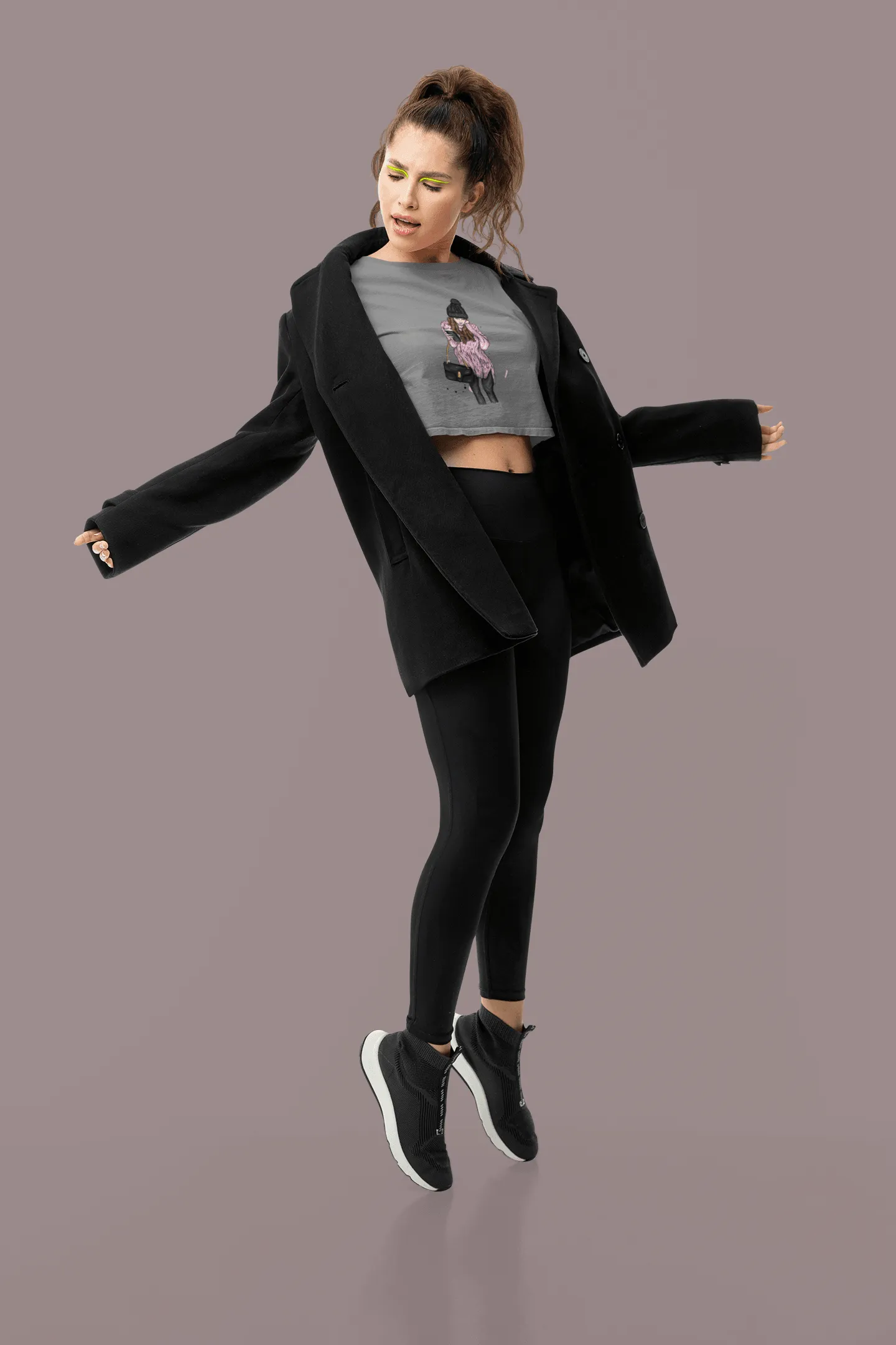 Sophisticated Edge Cropped Tee