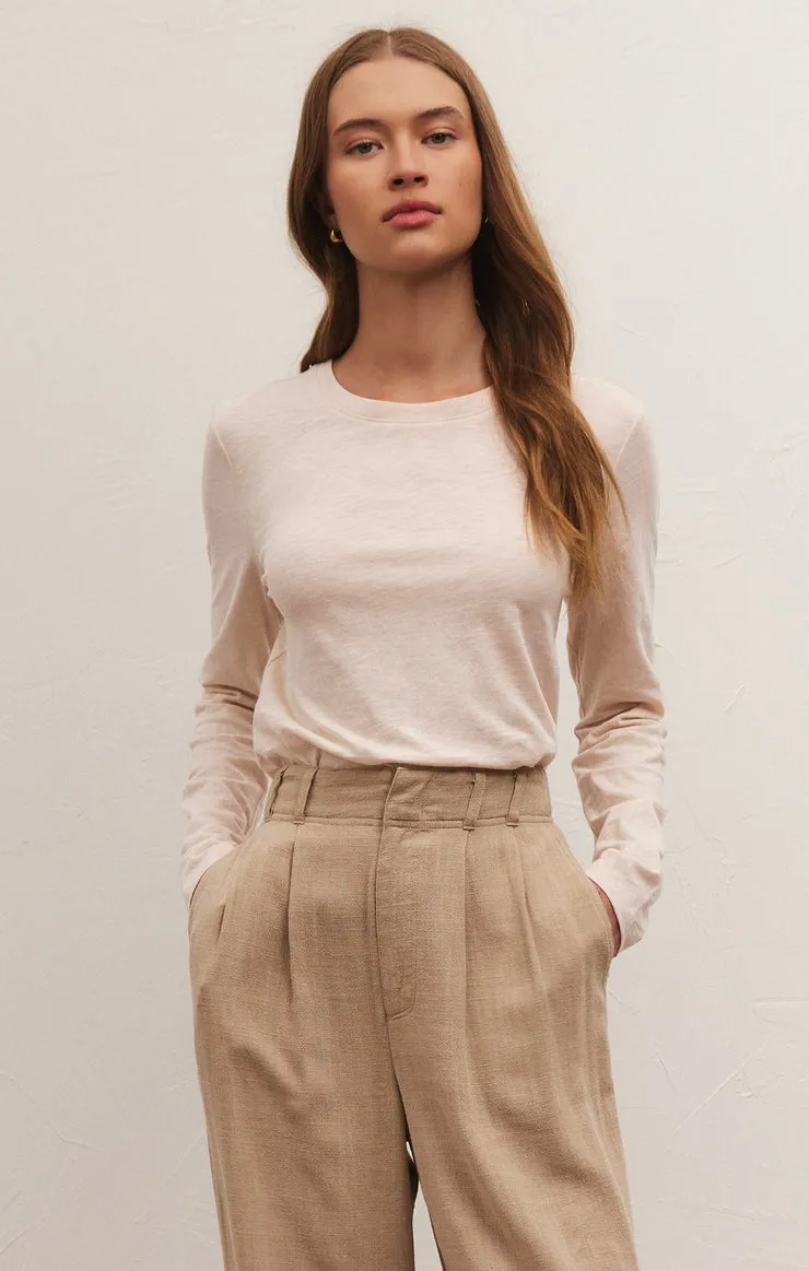 Z SUPPLY Modern Slub Long Sleeve Tee - More Colors Available
