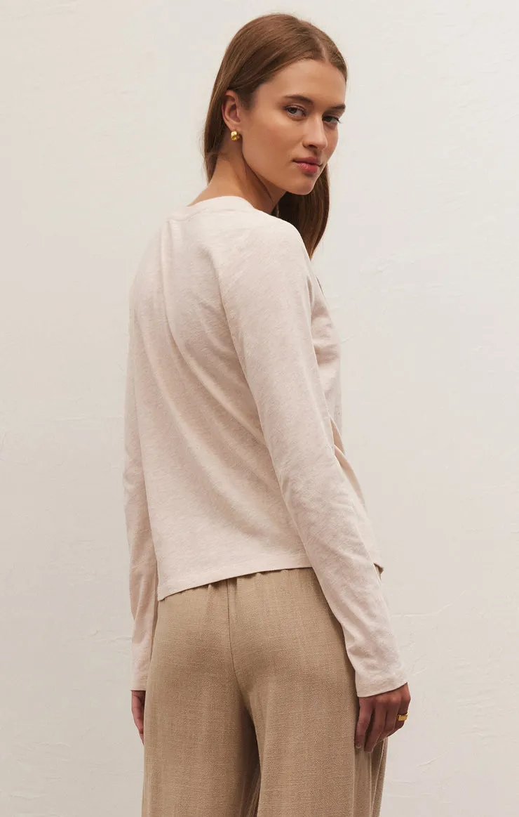 Z SUPPLY Modern Slub Long Sleeve Tee - More Colors Available