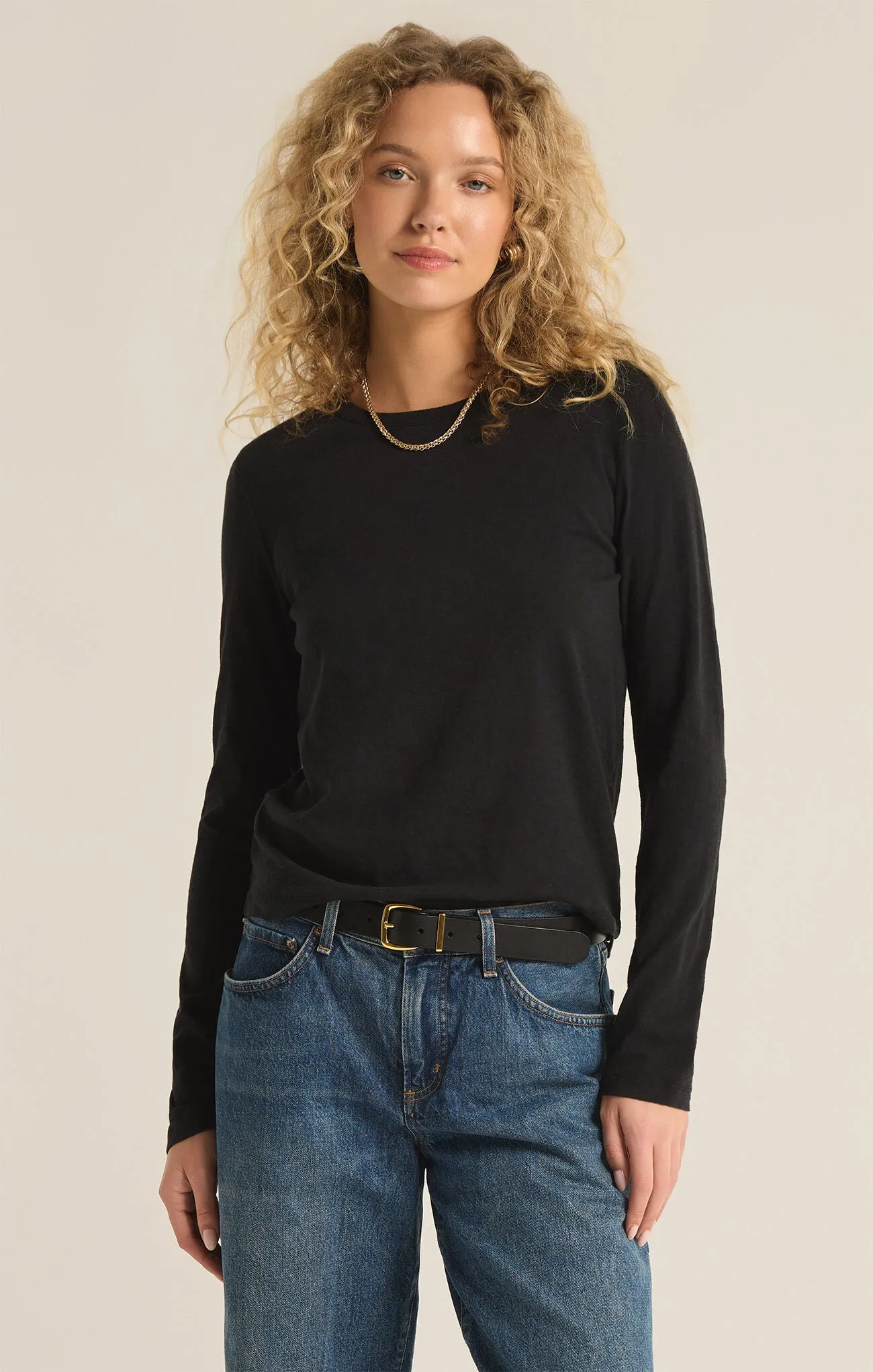 Z SUPPLY Modern Slub Long Sleeve Tee - More Colors Available