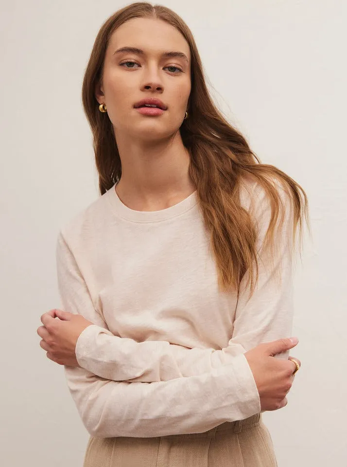 Z SUPPLY Modern Slub Long Sleeve Tee - More Colors Available